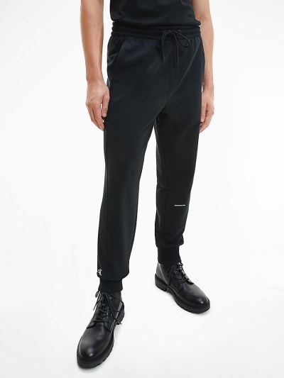 Calvin Klein Ruhák HU832337 | Calvin Klein Organic Cotton Férfi Jogger Fekete